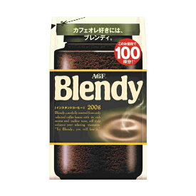 AGF Blendy（ブレンディ）インスタントコーヒー袋 200g×12袋セット