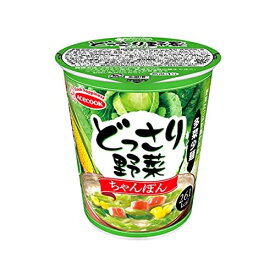 エースコックどっさり野菜 ちゃんぽん 12個セット