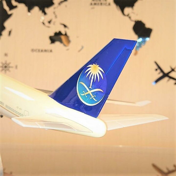 楽天市場】サウジアラビア 模型飛行機 LEDライト ランディングギア付 