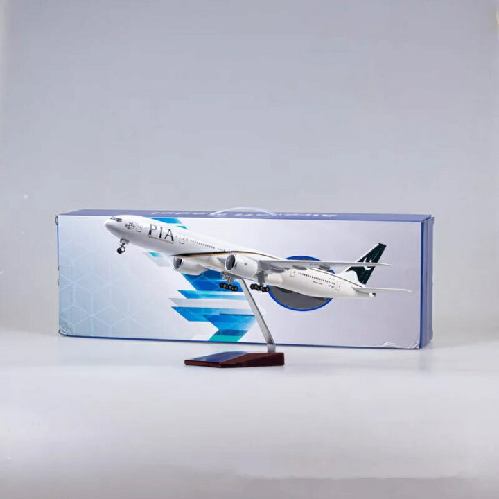 楽天市場】PIA パキスタン 国際航空 ボーイング 777 模型飛行機 LED 