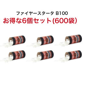 �t�@�C���[�X�^�[�^�[ B100 Fireside(�t�@�C���[�T�C�h) ���΍� ��100�ܓ��� 6�Z�b�g