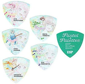 【5種各3枚 計15枚セット】ESP×バンドリ！ BanG Dream! ガールズバンドパーティ！ Pastel*Palettes 第3弾 ギター ピック セット