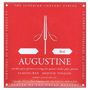AUGUSTINE オーガスチン クラシックギター弦 レッド5弦 RED 5th