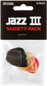 Jim Dunlop (W _bv) PVP103 M^[ sbN WY 3 oGeBpbN JazzIII Vriety Pack