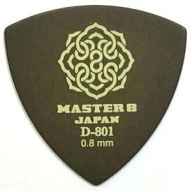 MASTER 8 JAPAN D801-TR080 D-801 TRIANGLE 0.8mm ギターピック 1枚