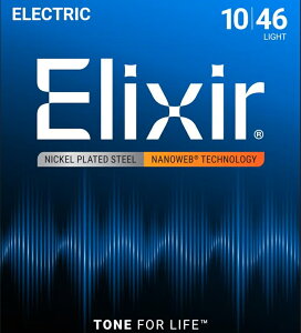 Elixir GLM^[ NANOWEB Light Cg .010-.046 #12052yz