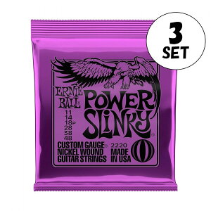 ERNIE BALL M^[ p[ (11-48) 2220 Power Slinky p[XL[ 3SETyz