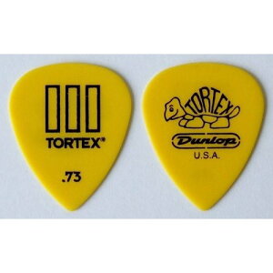 JIM DUNLOP 462B TORTEX TIII 0.73×12 sbN
