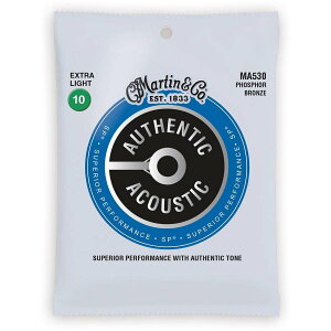 MARTIN AR[XeBbNM^[ Superior Performance MA530 Phospher Bronze Extra Light .010-.047yz