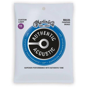 MARTIN AR[XeBbNM^[ Superior Performance MA535 Phospher Bronze Custom Light .011-.052yz