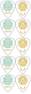 DEAN GUITARS LOVEBITES Miyako MYK BUDOKAN SHINE PICK �|���A�Z�^�[���s�b�N 10���Z�b�g