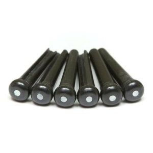 GRAPH TECH PP-2142-00 TUSQ BRIDGE PINS MARTIN 2MM BLK/MOP DOT �u���b�W�s��