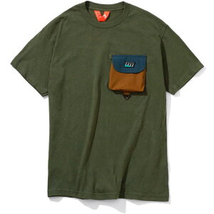 �yFLATLUX(�t���b�g���b�N�X)�zAQUA POCKET 3 TEE(MOSS)�A�N�A �|�P�b�gT�V���c