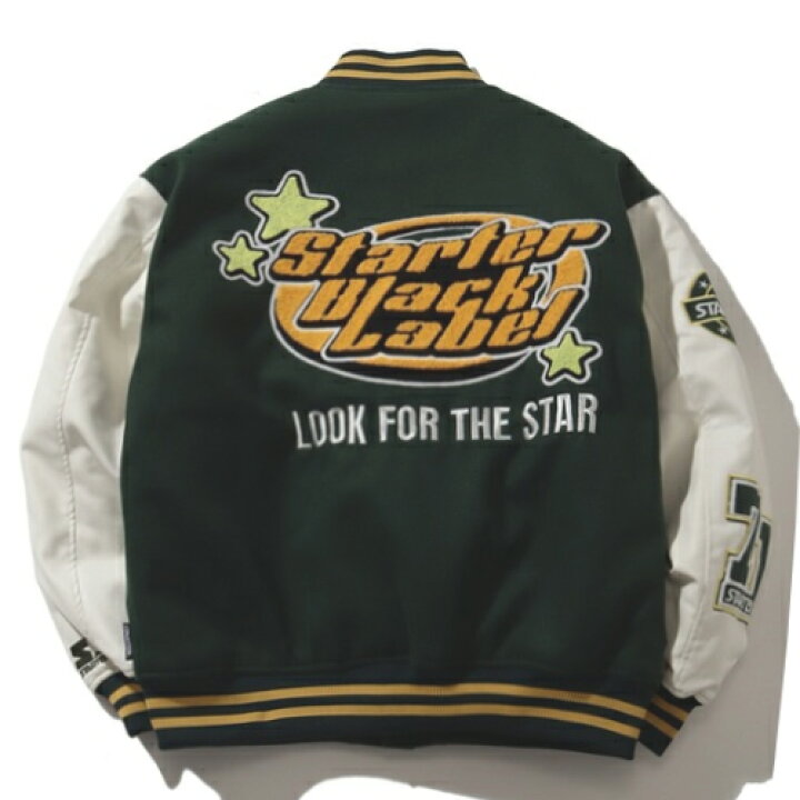 楽天市場】【STARTER(スターター)】MELTON STADIUM JACKET ST 