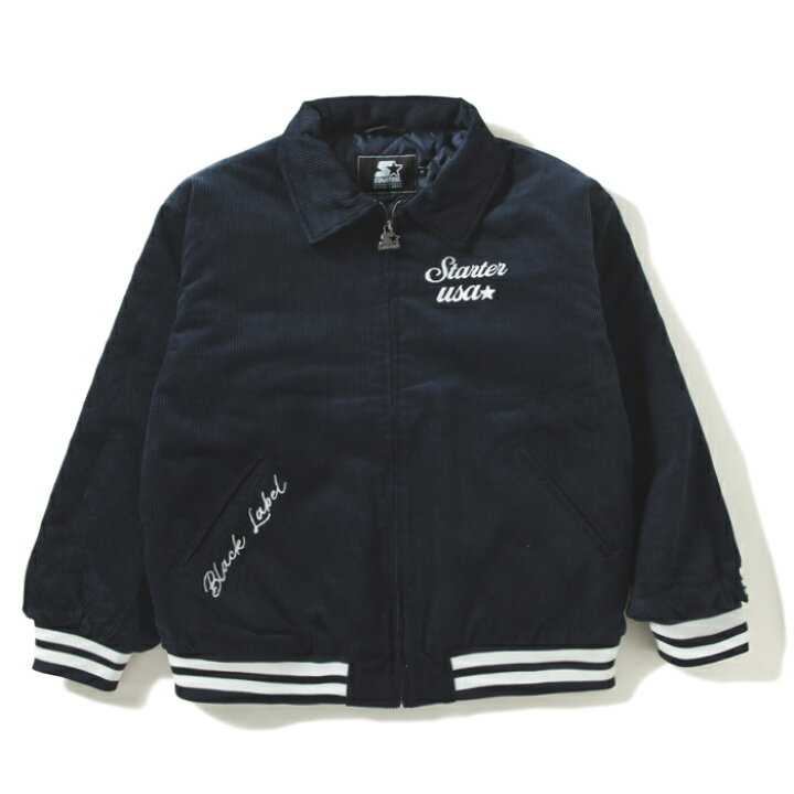 楽天市場】【STARTER(スターター)】CORDUROY STADIUM BLACK LABEL 