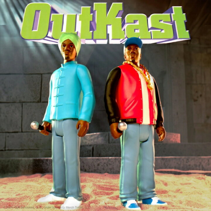 楽天市場】【SUPER7（スーパーセブン）】OutKast ReAction Figures 