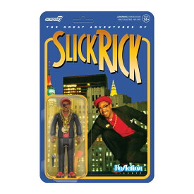 【SUPER7（スーパーセブン）】Slick Rick ReAction Figure The Great Adventures Of Slick Rick スーパーセブン リ・アクション フィギュアスリックリック　HIP HOP　ラッパーフィギュア　人形