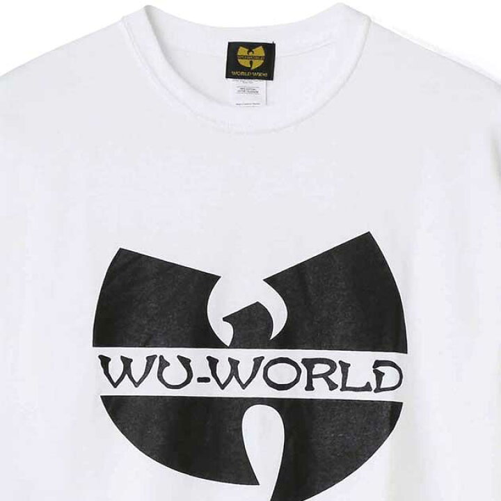 楽天市場】【WU-WORLD（ウータン・クラン）】WU LOGO TEEWU-TANG CLAN 