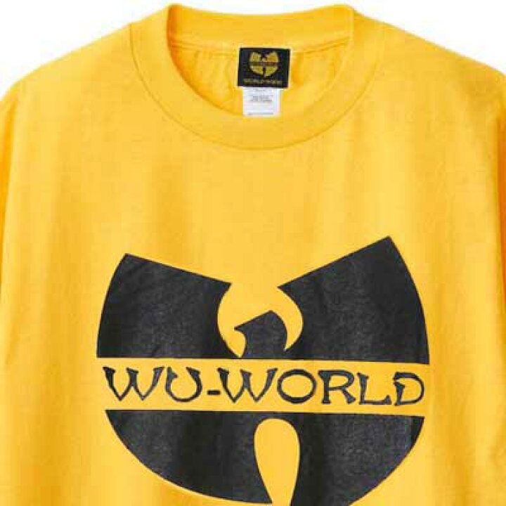 楽天市場】【WU-WORLD（ウータン・クラン）】WU LOGO TEEWU-TANG CLAN 
