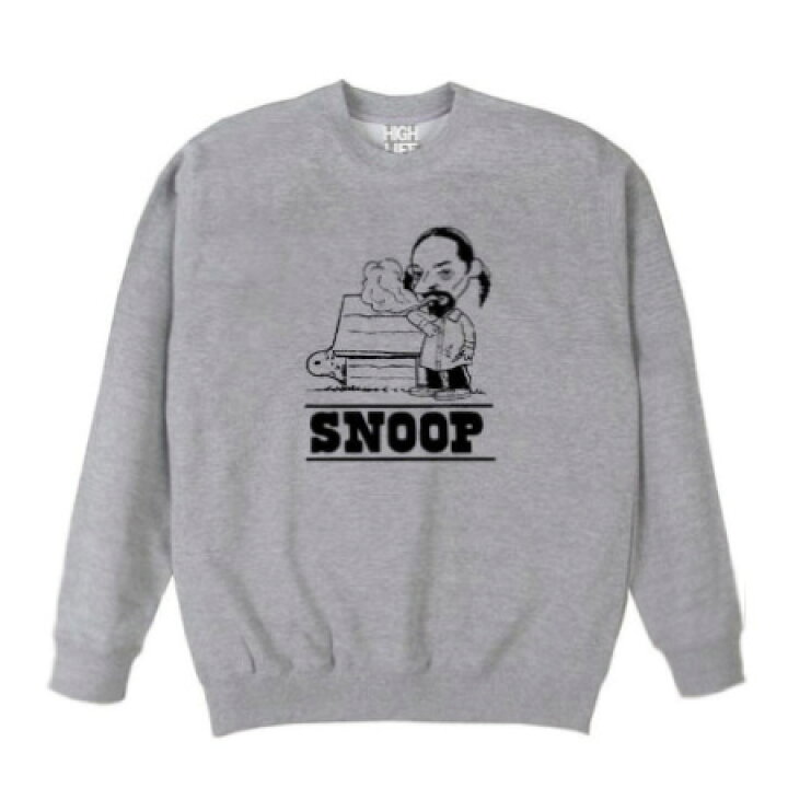楽天市場】【HIGHLIFE（ハイライフ）】SNOOP CREWNECK(HEATHER GREY 