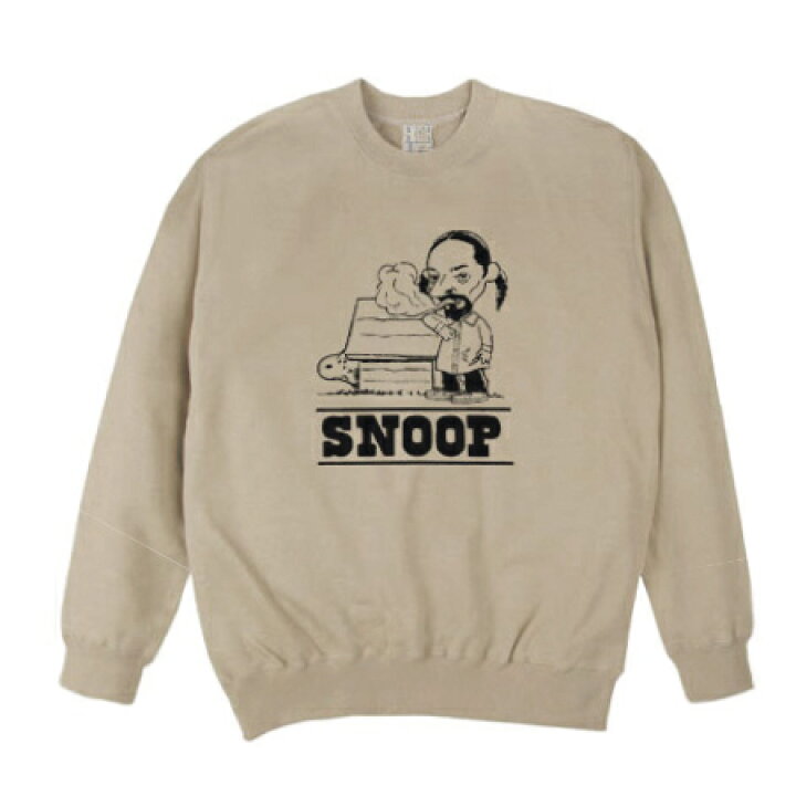 楽天市場】【HIGHLIFE（ハイライフ）】SNOOP CREWNECK(SANDSTONE 