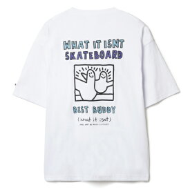 【(What it isNt) ART BY MARK GONZALES マークゴンザレス】RELAX FIT BEST BUDDY TEE2H7-15335　リラックスFIT　ゴンバト　エンジェル　Tシャツ　ゴンズ　マークゴンザレス　Tシャツ　ビッグシルエット　SUPREME　シュプリーム