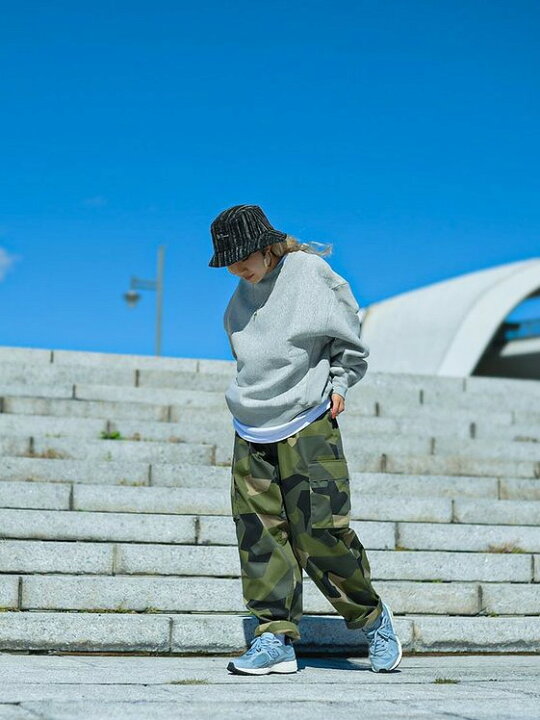 楽天市場】【FLATLUX（フラットラックス）】WORTH CREWNECK(HEATHER 