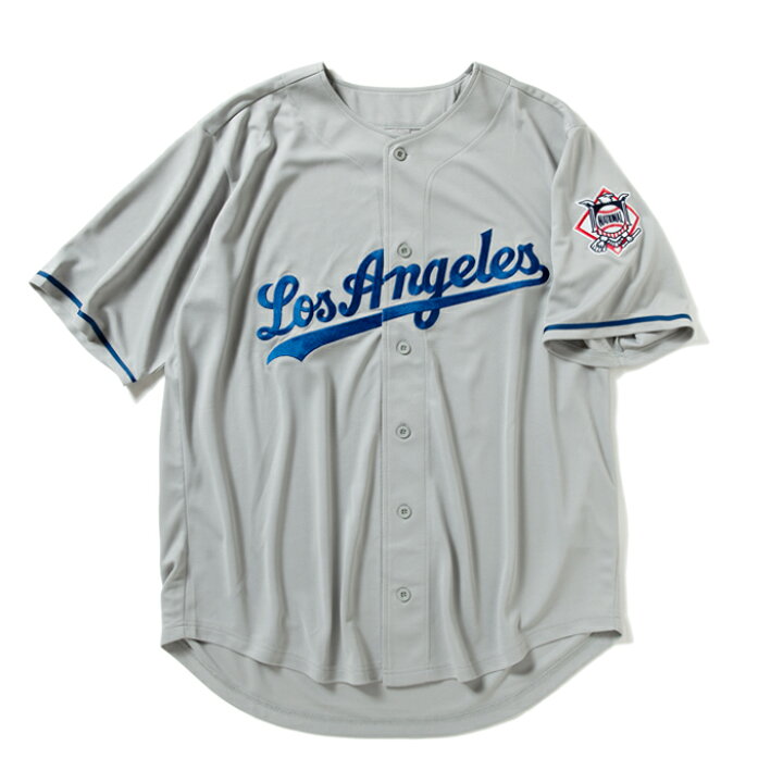 楽天市場】【FANATICS（ファナティック)】MLB MESH BASEBALL SHIRT Los 