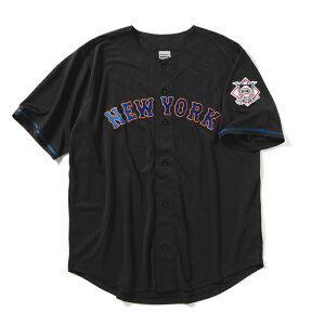 yFANATICSit@ieBbN)zMLB MESH BASEBALL SHIRT NEW YORK METS(BLACK)x[X{[Vc@W[W@W[[O@x[X{[@NY@j[[N bc