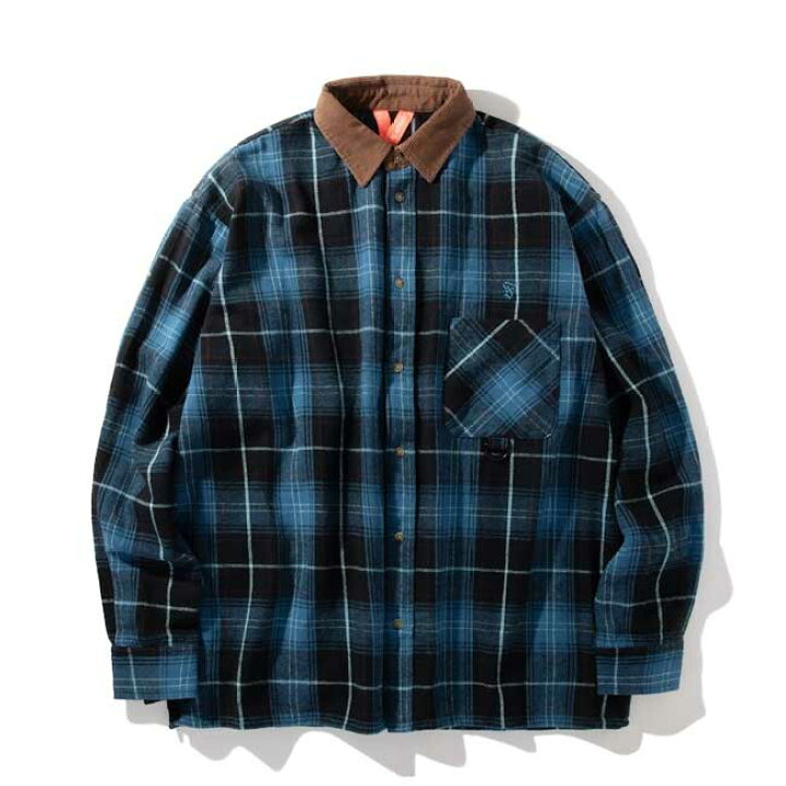 楽天市場】【FLATLUX（フラットラックス）】GRAND CORD SHIRT 