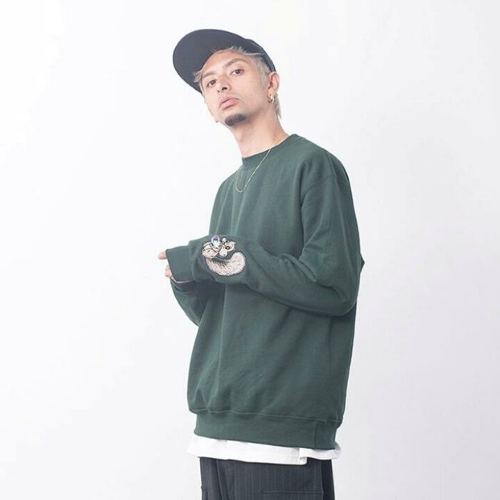楽天市場】【FLATLUX/フラットラックス】SNITCH CREWNECK(FOREST 