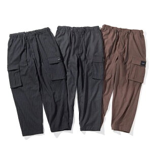 �yFLATLUX�i�t���b�g���b�N�X�j�zDOOM CARGO EAZY PANT PINSTRIPE�J�[�S�p���c�@�s���X�g���C�v�@�C�[�W�[�p���c�@�g���E�U�[
