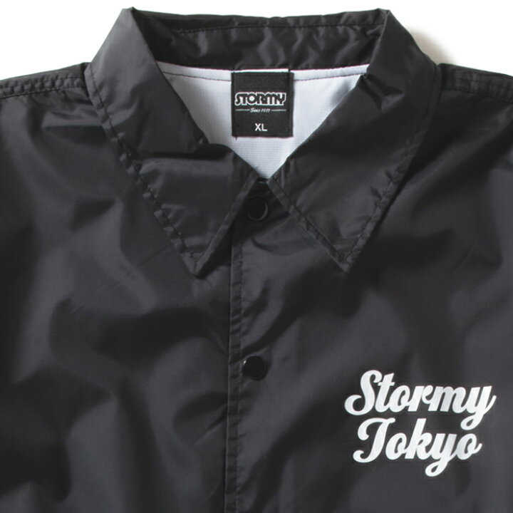 楽天市場】【 STORMY ストーミー】SCRIPT LOGO COACH JACKETストーミー 