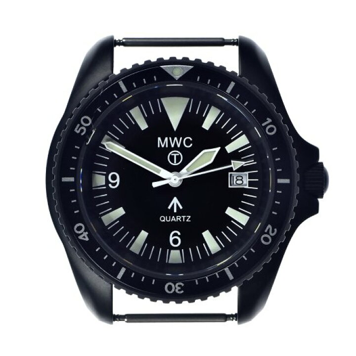 楽天市場】MWC 英国海軍 300m ミリタリーダイバーズ ウォッチ PVD  
