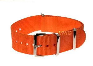 MWCv 18mm NATO Xgbv ig[Xgbv iC vXgbv v oh IW Orange oXeBbNiC B