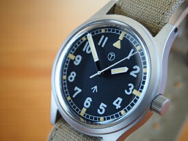 メンズ腕時計 ブランド ミリタリーウォッチカンパニー MWC時計 W10 英国 陸軍 1940年代 〜 60年代 モデル SEIKO セイコー 自動巻 NH35A ハック、スリップ機能 イギリス ロイヤルアーミー レトロクリームダイアル