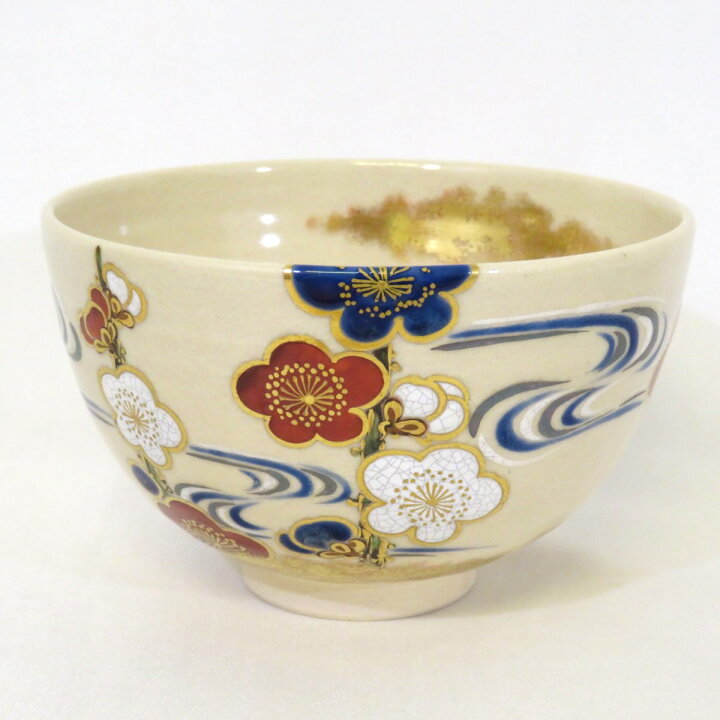 楽天市場】【六月の特売品】眞葛焼 宮川香斎(真葛香斎)作 新春 梅乃川  