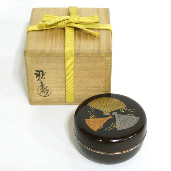 楽天市場】【尋牛斎宗匠書付】山中塗 前端雅峯（二代春斎）作 檜扇 