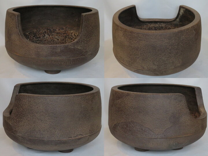楽天市場】（六月◇特売品）釜師 佐藤浄清作 啐啄斎好 鉄道安風炉 釜師 