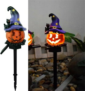 ガーデンライト 屋外 防水 ソーラー ハロウィーン カボチャ 装飾 イルミネーションライト 埋め込み式 自動点灯 消灯 省エネ 照明飾り おしゃれ 装飾 小道具 撮影 お化け屋敷 お庭 雰囲気作り