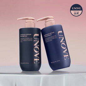 【公式】アノブ シャントリ セット (ダメージリペアライン・フリズカーミングライン) 送料無料 シャンプー ヘアパック トリートメント ヘアケア ヘアトリートメント コンディショナー 韓国シャンプー ダメージケア シャンプー 人気 髪質 改善 UNOVE アノブ 韓国