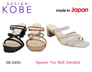 �}���\���ő�|�C���g10�{���ySALE�z���{�� MADE IN JAPAN DESIGN KOBE �f�U�C���_�� �X�N�G�A�g�D ���q�[�� �x���g 2WAY �T���_�� �~���[�� �X�g���b�v �S�[���h ���f�B�[�X ��i �I�V���� DS5450