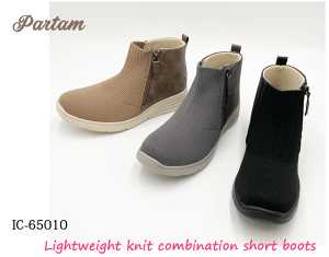 PARTAM �y�� �ӂ�ӂ� �N�� �ᔽ�� �J�b�v�C�� �C���\�[�� �j�b�g �R���r �T�C�h �t�@�X�i�[�t���V���[�g �u�[�c �g���� �E������ �y���� IC65010 �u���b�N �O���[ �I�[�N �}�X�^�[�h 22.5 23.0 23.5 2