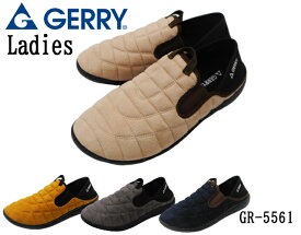 【新色追加】GERRY ジェリー レディース スリッポン アウトドア 撥水 キャンプ AW 人気 ブランド 軽量 レディース 5561 ネイビー イエロー ベージュ S M L LL