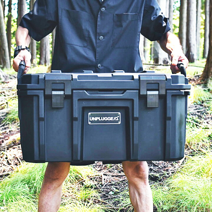 楽天市場】ツールボックス 黒 ブラック 53QT 50L 大型 コンテナ 