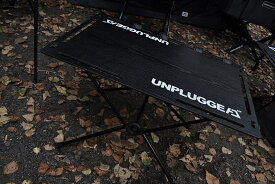 デッドストック ラストワン キャンプ テーブル レクタテーブル 脚スタンド 収納袋付LINK 4 四角 ブラック ウッド UNPLUGGED CP アンプラグドキャンプ 倉庫 木製 四角テーブル アウトドア 黒 ヘリノックス 系 あす楽