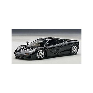 I[gA[g Mclaren F1 Jet Black Metallic 1/43 With Openings by Autoart 56002 