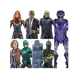 }[x Captain Marvel Marvel Legends Kree Series Set of 7 Action Figures 