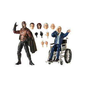}[x Marvel Hasbro Legends Series X-Men Magneto and Professor X 6-inch Collectible Action Figures Toys, Ages 14 and Up 
