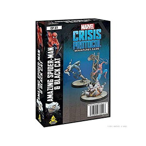 Marvel Crisis Protocol Amazing Spiderman and Black Widow CHARACTER PACK | M 